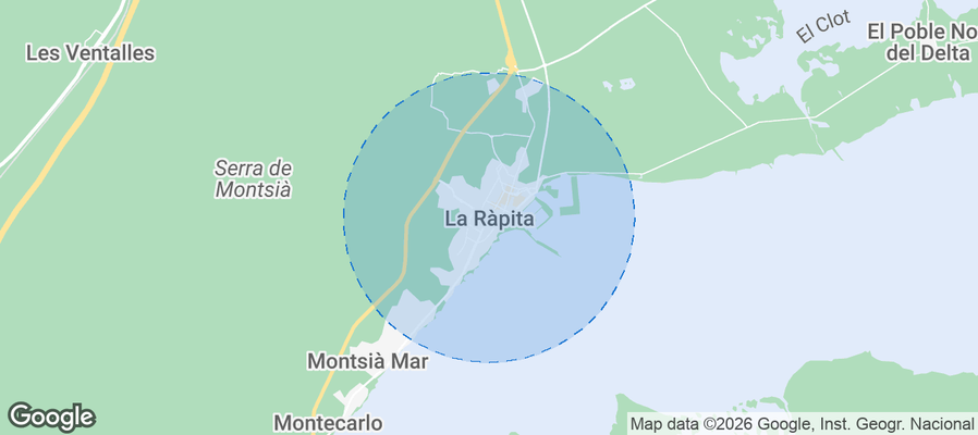 Sant Carles de la Ràpita Airbnb map